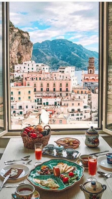 דירות Casa Almagio - Atrani Amalfi Coast - Terrace & Seaview מראה חיצוני תמונה